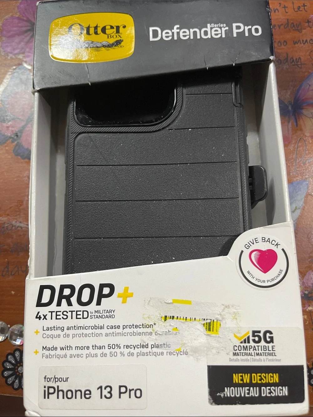 OtterBox Defender Pro Case for iPhone 13 Pro - Black